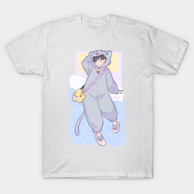 Nyaa-san Kigurumi T-Shirt by ArachanShop